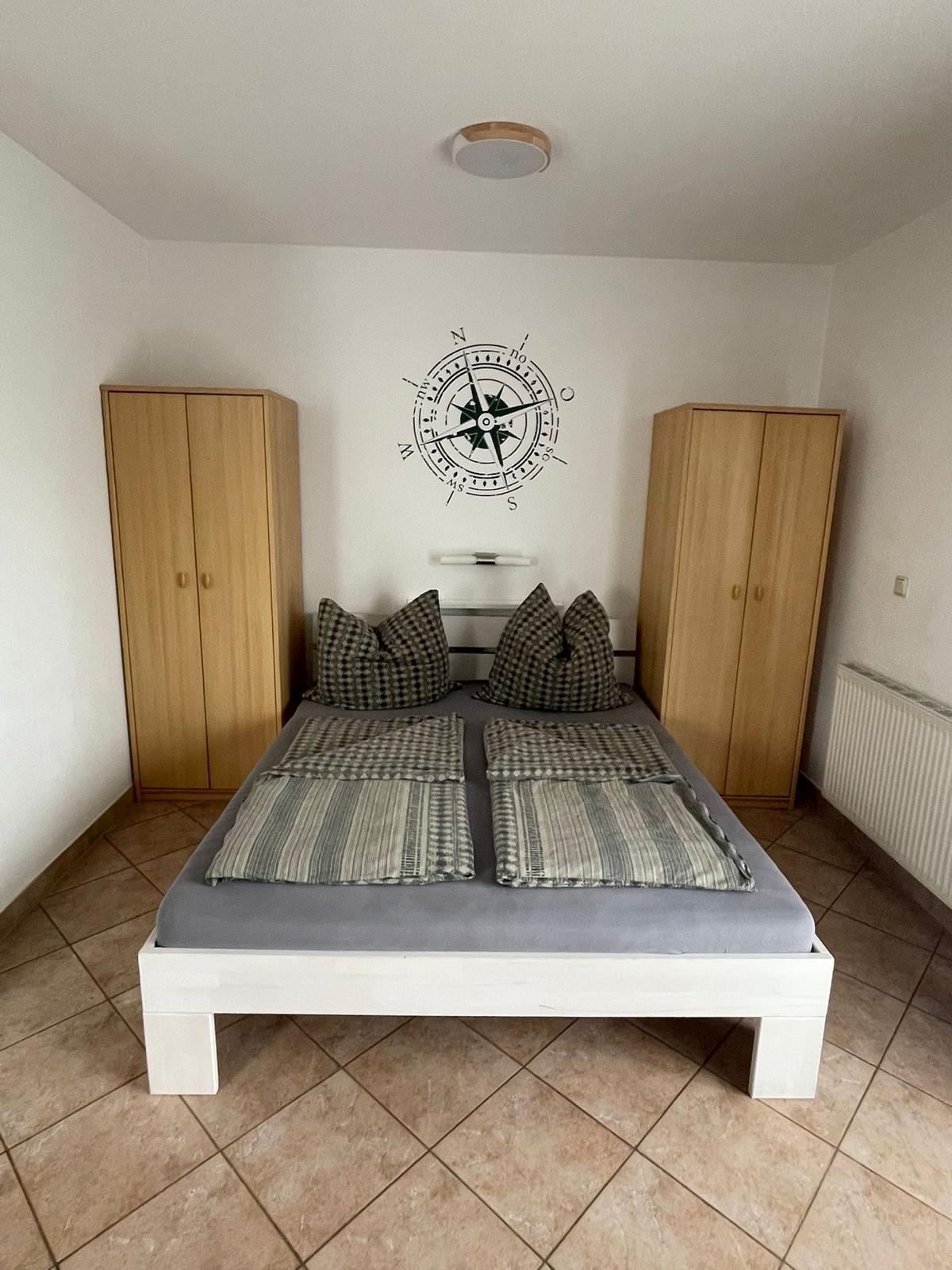 Schlafzimmer 1 Wohnung 'Arkona'